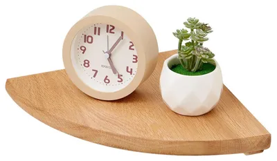 Obrázok produktu pre Nástenná polica, dub, masívne drevo, 25 cm