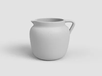 Obrázok produktu pre Artevasi Džbán GAIA, 20 cm, keramika, biely