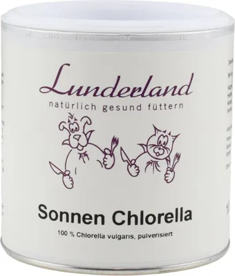 Zdjęcie produktu dla Lunderland Sun Chlorella 100g (mielona), bez dodatkowych dodatków