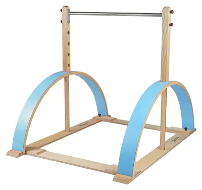 Produktbild von Kirec Kinder-Turnreck "Kirec", Holz-Grün (HG1020), Ohne Fallschutzmatten
