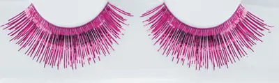 Produktbild von Lametta Metallic Wimpern Pink