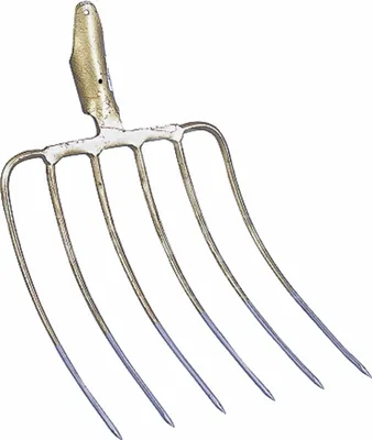 Produktbild von Kerbl Silogabel 6 Zinken ohne Stiel, 35 x 29 cm