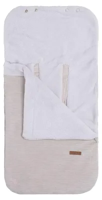 Produktbild von Baby's Only Fußsack Autositz 0+ Sense - Kieselgrau - 86x38 cm