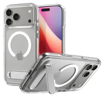 Immagine prodotto di Spigen ACS09893, Custodia, Apple, iPhone 17 Pro Max, 17,5 cm (6,9"), Trasparente, Bianco