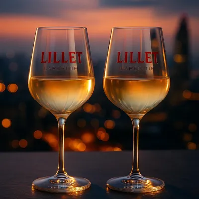 Produktbild von Lillet Weingläser 2er Set – Original Lillet L’Apéritif Gläser für Spritz, Cocktails & Aperitif