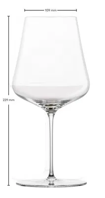 Produktbild von ZWIESEL Burgunder Rotweinglas Hybrid 2 Stück 9090 DUO 140 (KT2) "ZG" 123471
