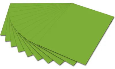 Produktbild von Folia 6755E Tonpapier - 50 x 70 cm, grasgrün