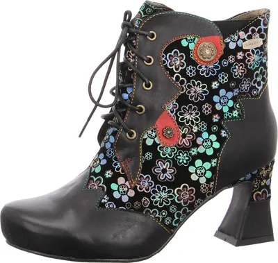 Produktbild von Laura Vita Schnürstiefelette Schwarz