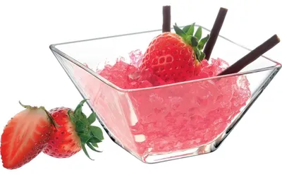 Produktbild von Borgonovo 25160, Salatschüssel, Quadratisch, Transparent, 0,27 l, 1 Person(en), 105 mm