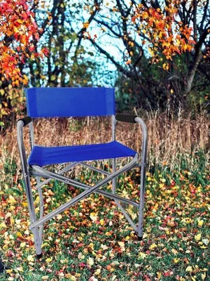 Produktbild von Famanu Klappstuhl Blau Aluminium - Set von 2