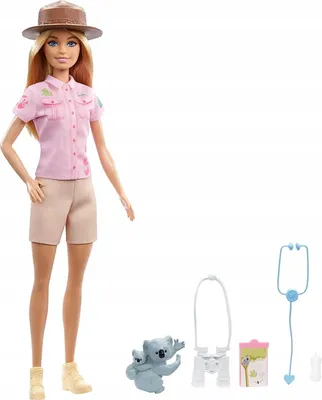 Produktbild von Barbiepuppe Karriere Zoologe Mattel