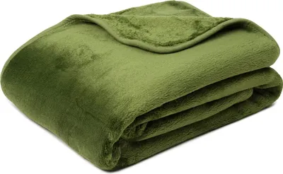 Produktbild von Gözze Premium Cashmere Feeling Decke dunkelgrün 180x220 cm