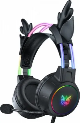Produktbild von ONIKUMA X15 PRO Schwarz mit Hirschohren 3,5-mm-GAMING-HEADSET