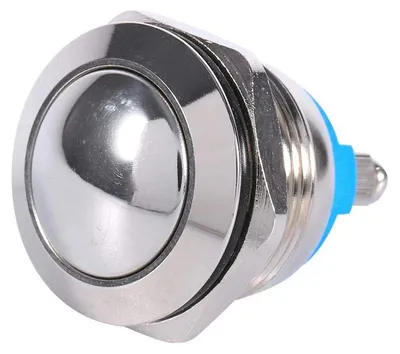 Obrázek produktu pro Tlačítko, vodotěsné tlačítko pro automobily, kovové tlačítko, momentový spínač 12 V