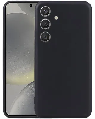 Produktbild von Mobigear Basics Schutzhülle für Samsung Galaxy S25 – Flexible TPU-Hülle, Rückseite – Schwarz