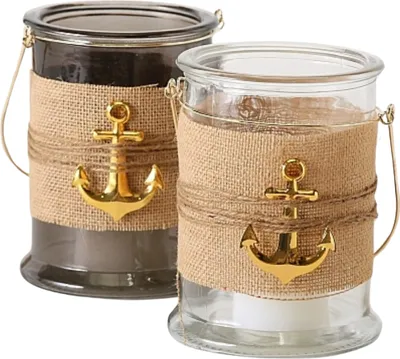 Produktbild von Boltze Gruppe Sailor Windlicht sortiert 17 cm ( 1 Stück )