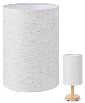 Image de Omgoods - Abat-jour en lin pour lampe de table, 20 x 14 cm