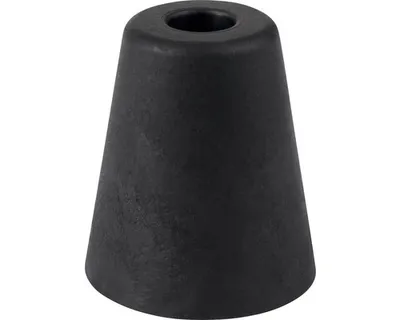 Obrázek produktu pro Dveřní zarážka Ø 70x80mm, černá