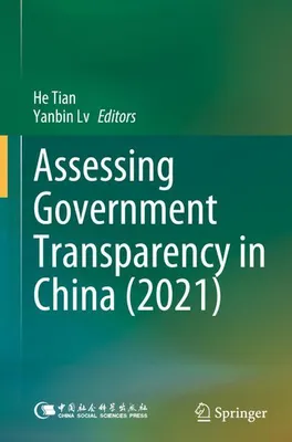 Immagine prodotto di Assessing Government Transparency in China (2021)