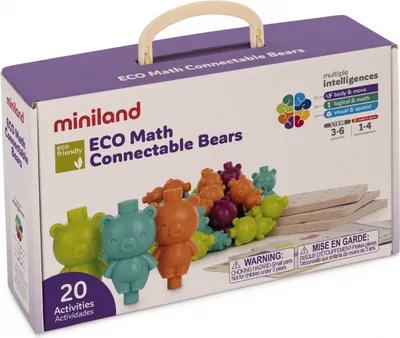 Obrázok produktu pre MINILAND Matematické medvede