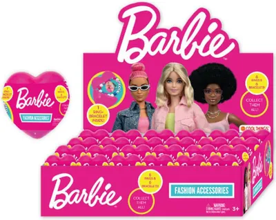 Produktbild von Sweet days Barbie Herzkapsel – Spielset mit 1 Ring + 1 Armband