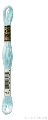 Produktbild von DMC Stickgarn Mouline Special 117MC -747, 6-fädig, 8m
