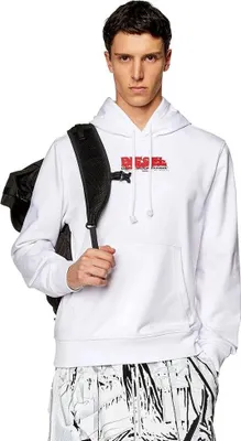 Produktbild von Diesel Ginn K37 Kapuzenpullover Weiß M Herren Weiß M