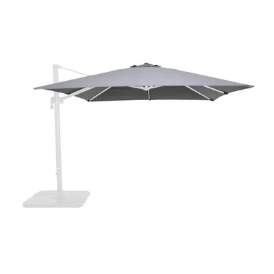 Image de Toile pour parasol déporté 3x3m anthracite - Oviala Malaga