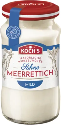Zdjęcie produktu dla Kochs chrzan śmietankowy kremowy łagodny gotowy do podania w słoiczku 135g