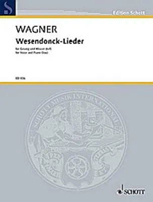 Produktbild von Wesendoncklieder : 5 Gedichtefür Singstimme und Klavier