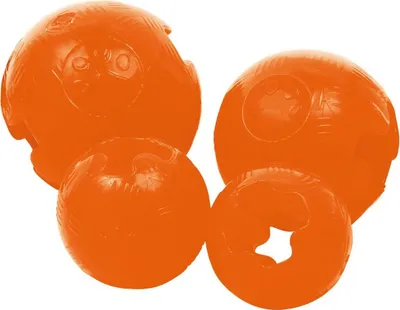 Image de Jouet pour chien Gloria Ball 6.5cm Orange