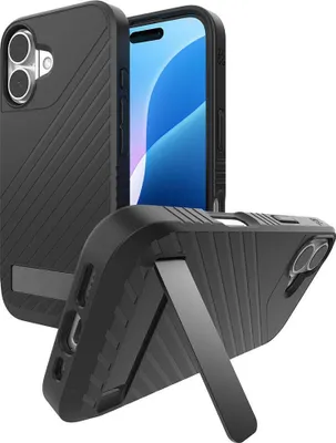 Produktbild von ZAGG Denali Snap w/Kickstand, Cover, Apple, iPhone 16, 15,5 cm (6.1"), Schwarz
