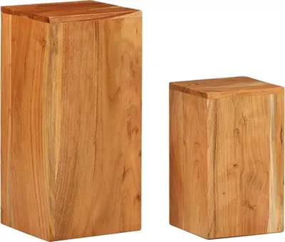 Immagine prodotto di Supporti per Piante 2 pz in Legno Massello di Acacia