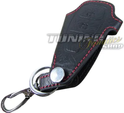 Produktbild von Schlüsseltasche Schlüsseletui Schlüssel Etui Hülle LEDER Rot #2 für Ford