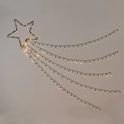 Produktbild von ACA Lichtkomet, 5 Reihen, 150 WW LED, 8 Programme, 220–240 V, Schutzart IP44, 30 cm (1 m Kabelende), 5 m Netzkabel, X081501225