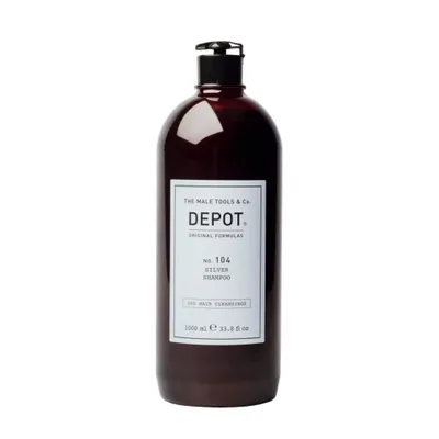 Immagine prodotto di Depot, 100 Detergente per capelli n. 104, complesso botanico, shampoo per capelli, per la neutralizzazione dei toni gialli, 1000 ml