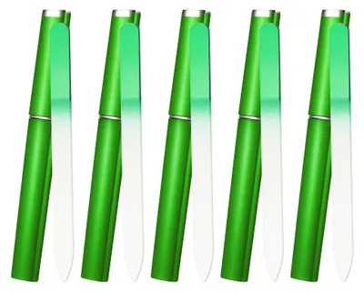 Produktbild von Glasnagelfeile, doppelseitige Nagelfeile, Nagelfeilen-Set