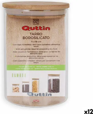 Image de Récipient Quttin silicone 1,15 L 11 x 11 x 16 cm (12 pièces)