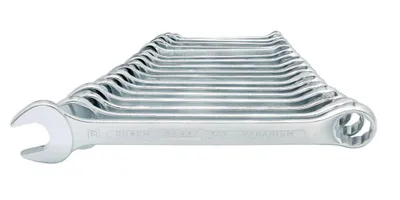 Image de Jeu de clés mixtes Hazet 603/17N - Profil hexagonal double extérieur - Nombre d'outils | 603/17N