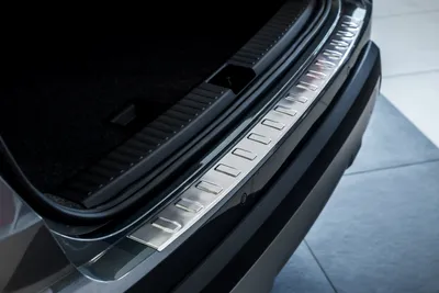 Produktbild von Edelstahl Ladekantenschutz für Seat Arona 6P Abkantung 2017-