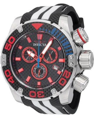 Zdjęcie produktu dla Invicta Sea Hunter 48992 Zegarek Męski - Mechanizm Kwarcowy - Stal Nierdzewna z Czarną Tarcza - 52 mm