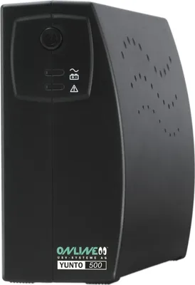 Productafbeelding van ONLINE Yunto 500 - UPS - Wisselstroom 230 V - 300 Watt - 500 VA, 7 Ah - USB - Aantal uitgangen: 3