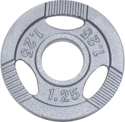 Obrázok produktu pre Gorilla Sports Záťažový kotúč, liatinový, 1,25 kg