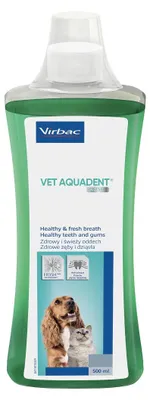 Image de VIRBAC Vet Aquadent FR3SH - solution d'hygiène dentaire pour chiens et chats - 500 ml