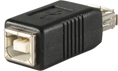 Produktbild von shiverpeaks BASIC-S USB Adapter USB-A Kupplung - USB-B-Kupplung schwarz
