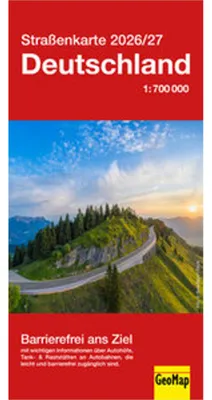 Produktbild von Straßenkarte Deutschland 2026/27