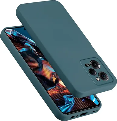 Zdjęcie produktu dla Etui Cadorabo do Xiaomi Poco X5 Pro 5G Silikonowe etui na telefon komórkowy Etui z płynnego silikonu, odporne na zarysowania i wstrząsy etui ochronne do Xiaomi Poco X5 Pro 5G