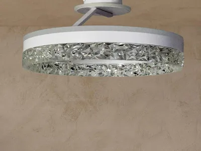 Obrázok produktu pre LED stropné krištáľové svietidlo s diaľkovým ovládačom 85W - TA1306/W