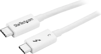 Immagine prodotto di StarTech.com Cavo Thunderbolt 3 da 50 cm, 40Gbps, 100W PD, 4K/5K,  Thunderbolt, Compatibile con Thunderbolt 4/USB 3.2/DP Alt Mode/USB4