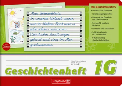 Produktbild von Geschichtenheft Lineatur 1G DIN A5